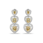 Best Moissanite Earrings India ! Moissanite Stud Earrings Price