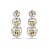Best Moissanite Earrings India ! Moissanite Stud Earrings Price