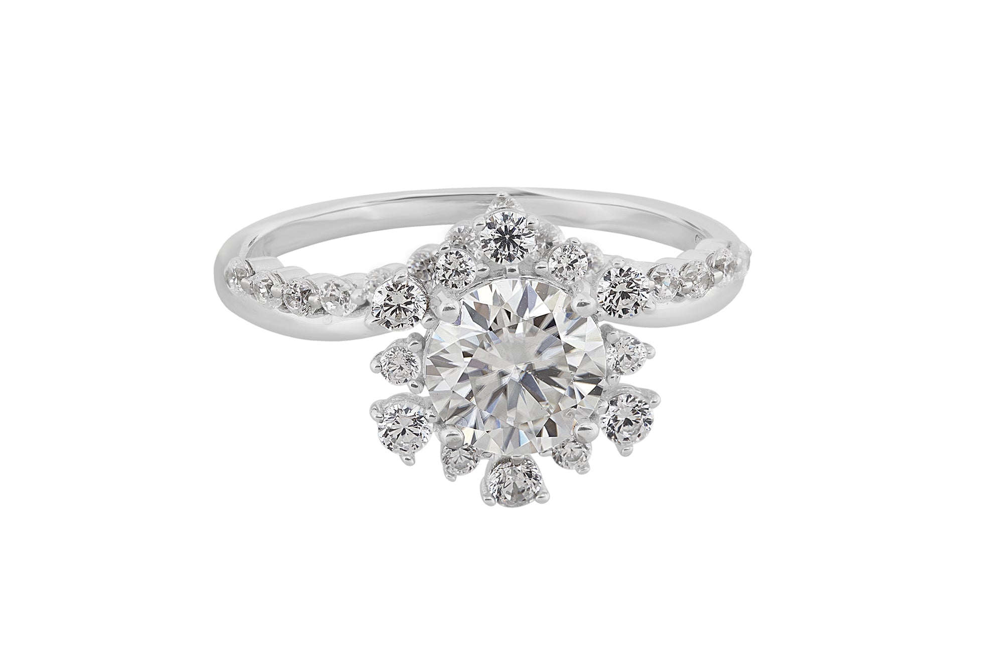 moissanite ring