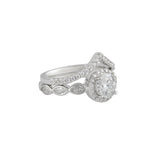engagement moissanite rings