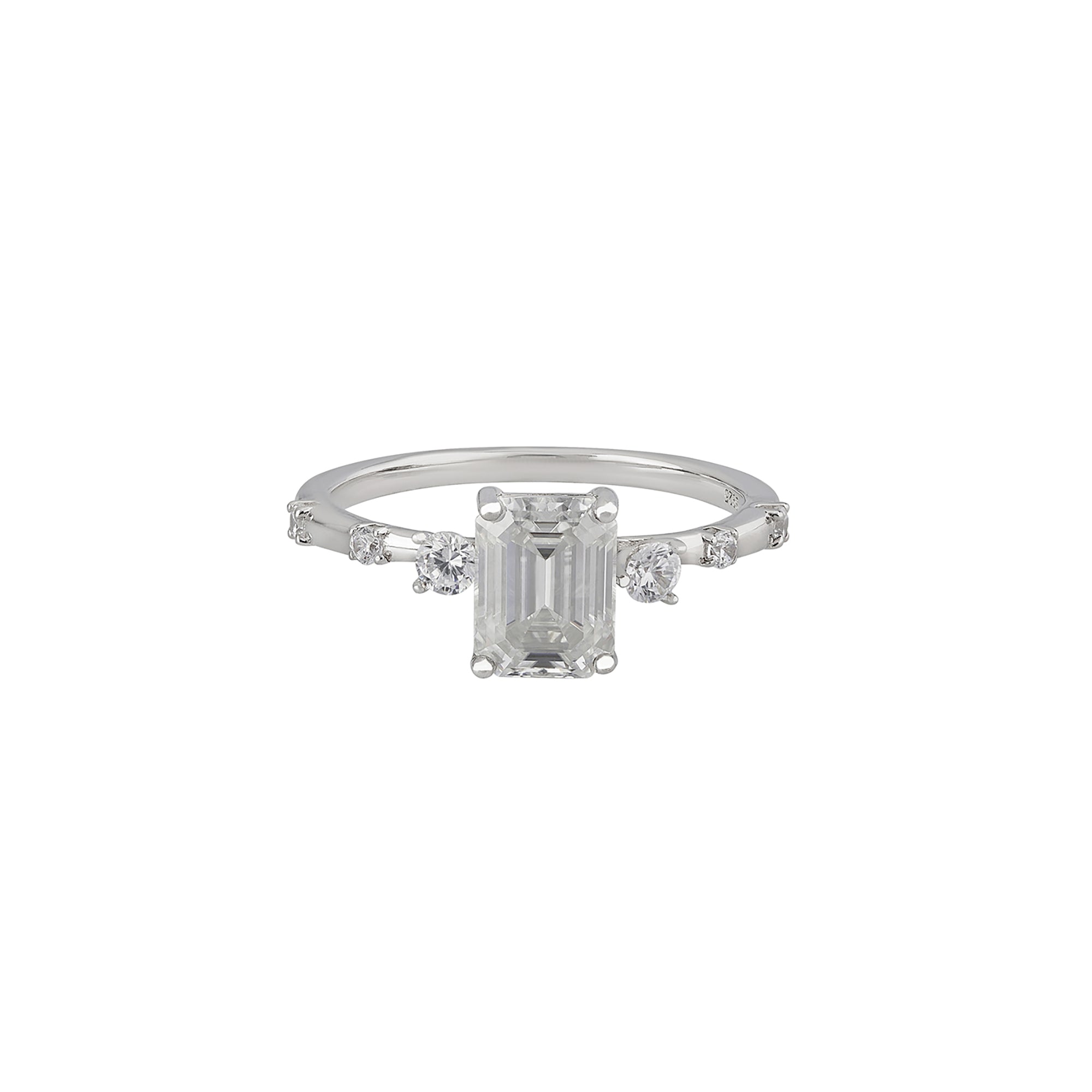 mossanite fancy ring price
