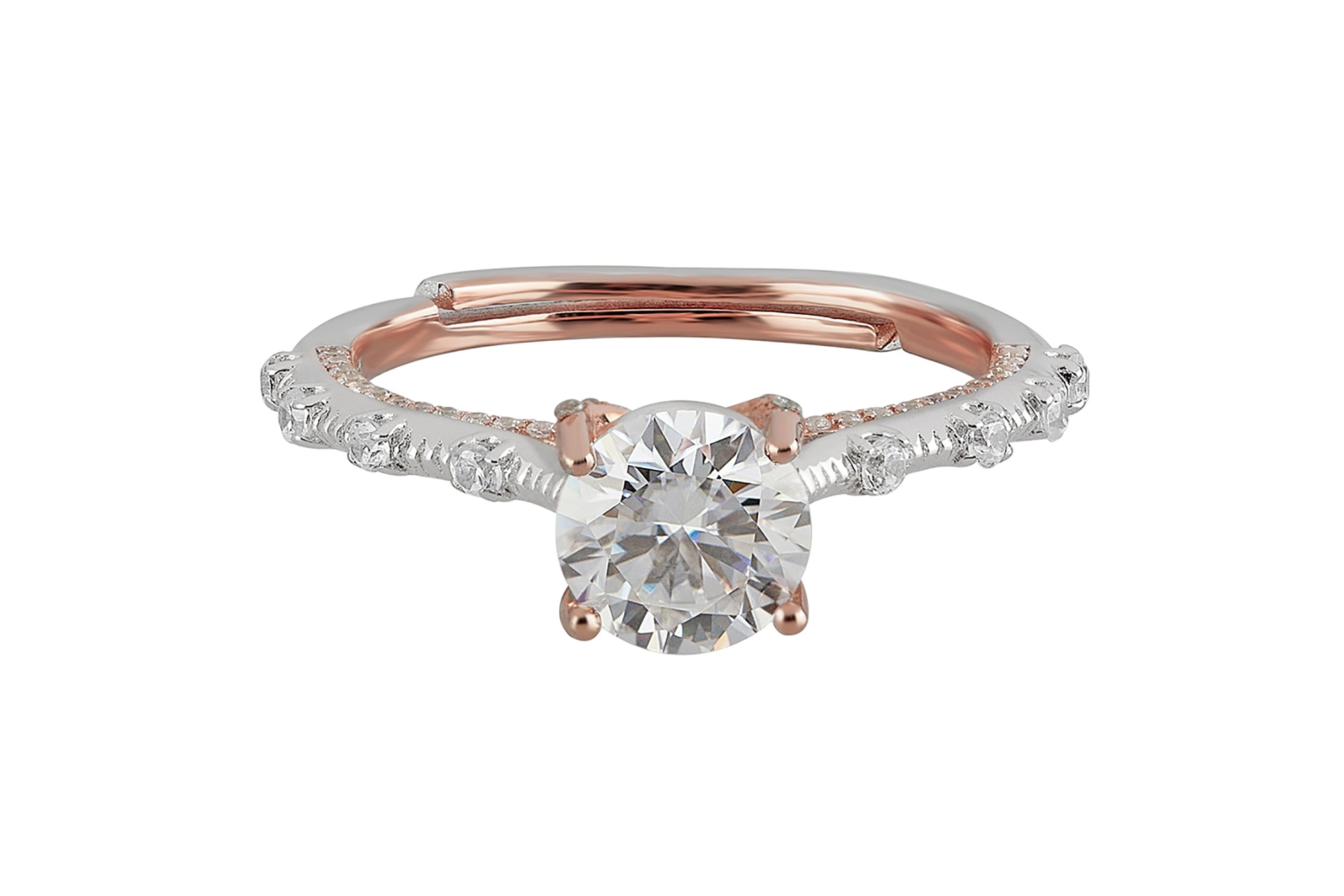 Moissanite rings in india