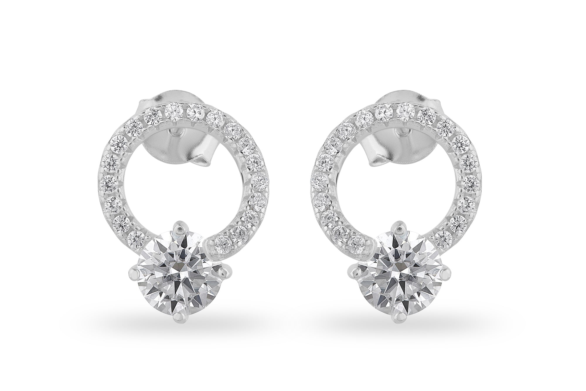 Exotic Moissanite Stud Earrings for Women
