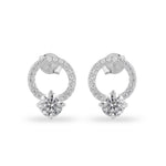 Exotic Moissanite Stud Earrings for Women
