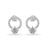 Exotic Moissanite Stud Earrings for Women