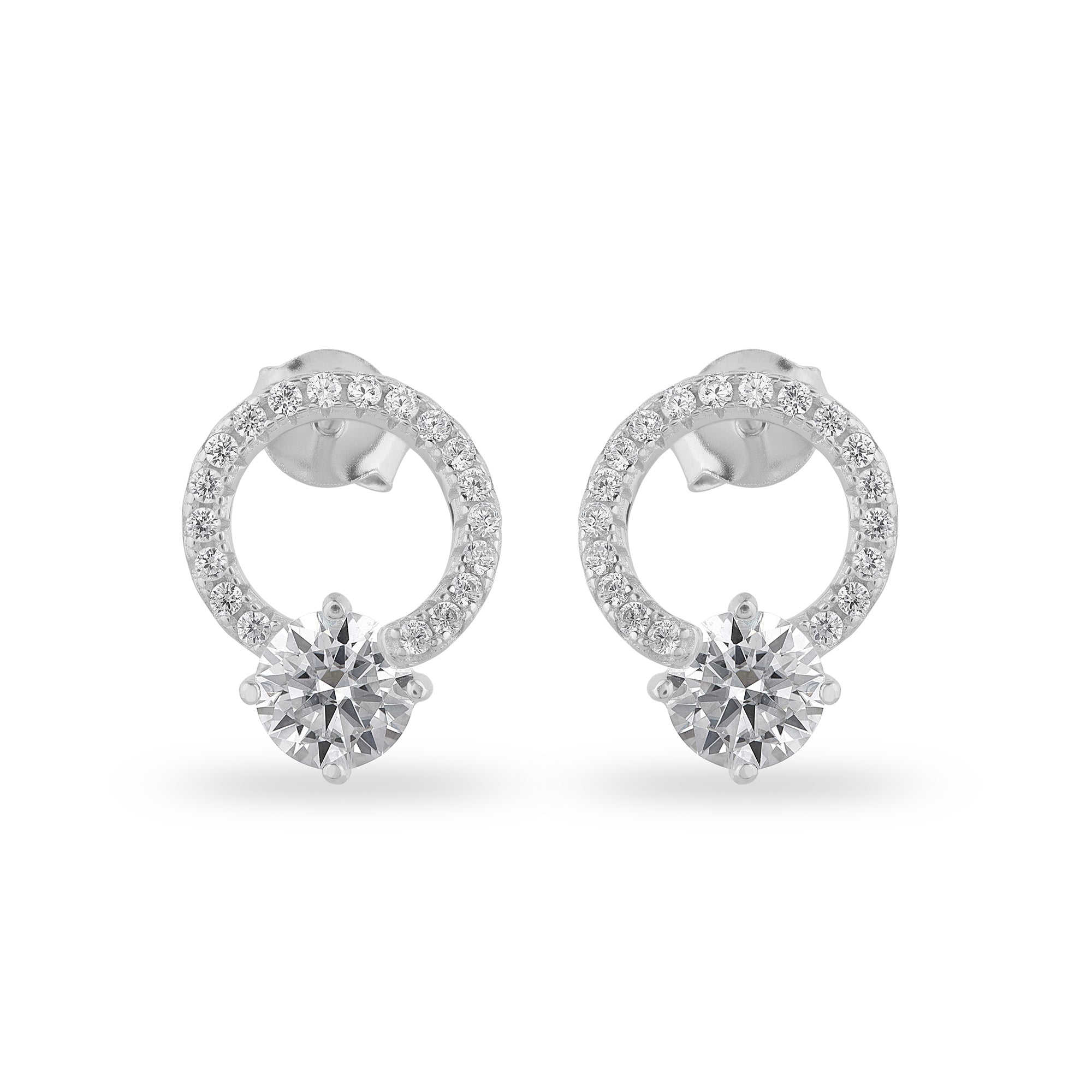 Exotic Moissanite Stud Earrings for Women
