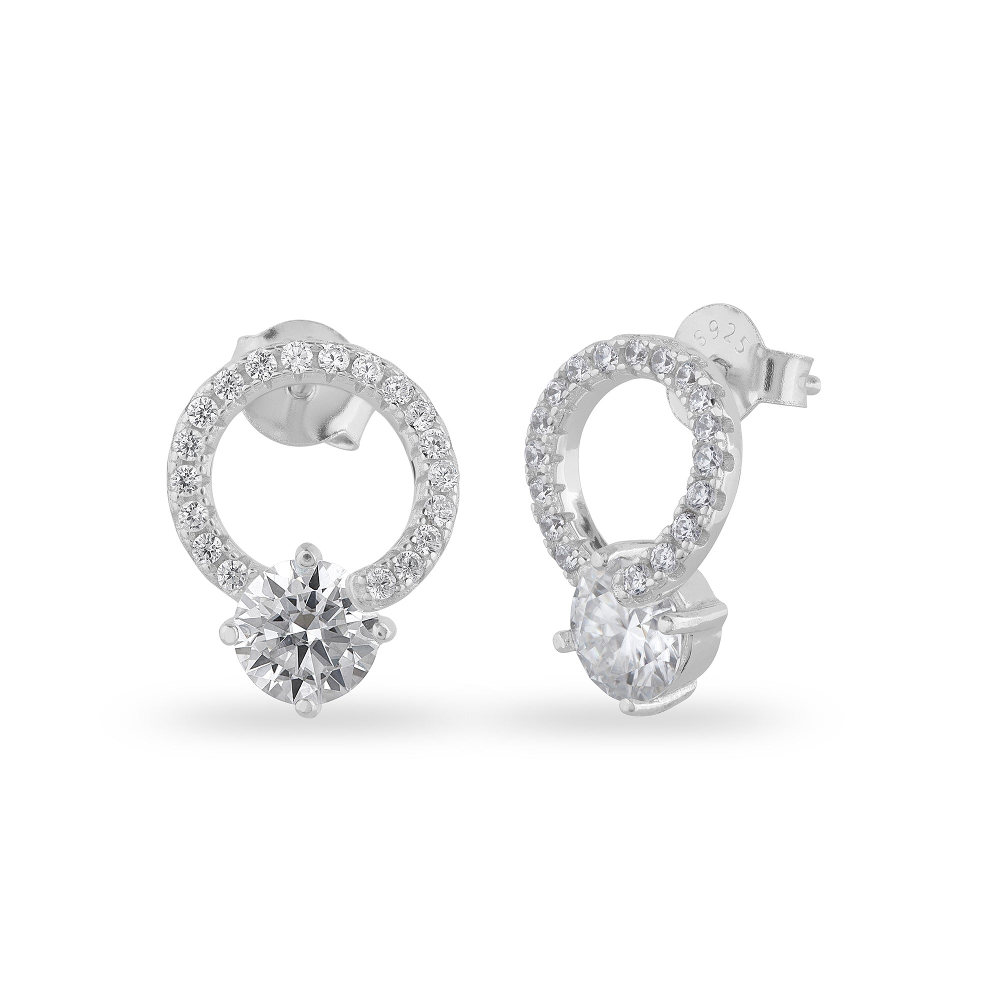 moissanite studs india