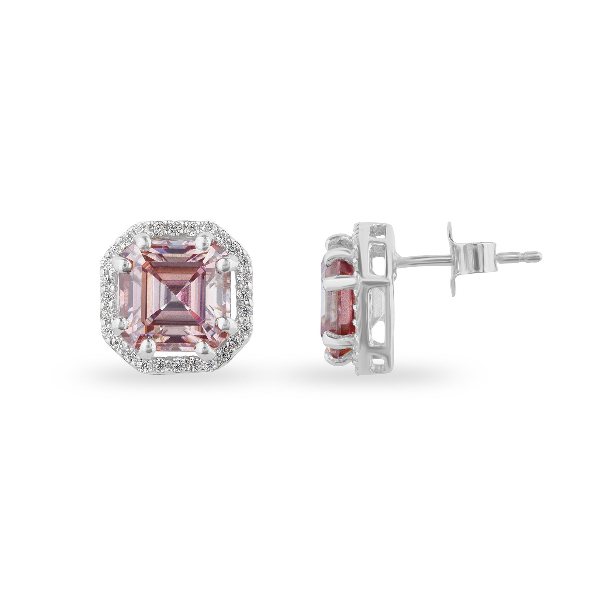 silver stud earrings