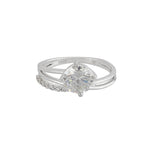 moissanite stone ring