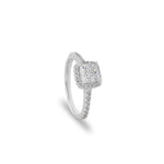 Moissanite Solitaire Ring