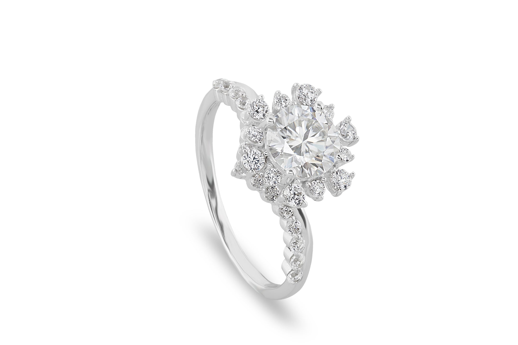 moissanite ring india