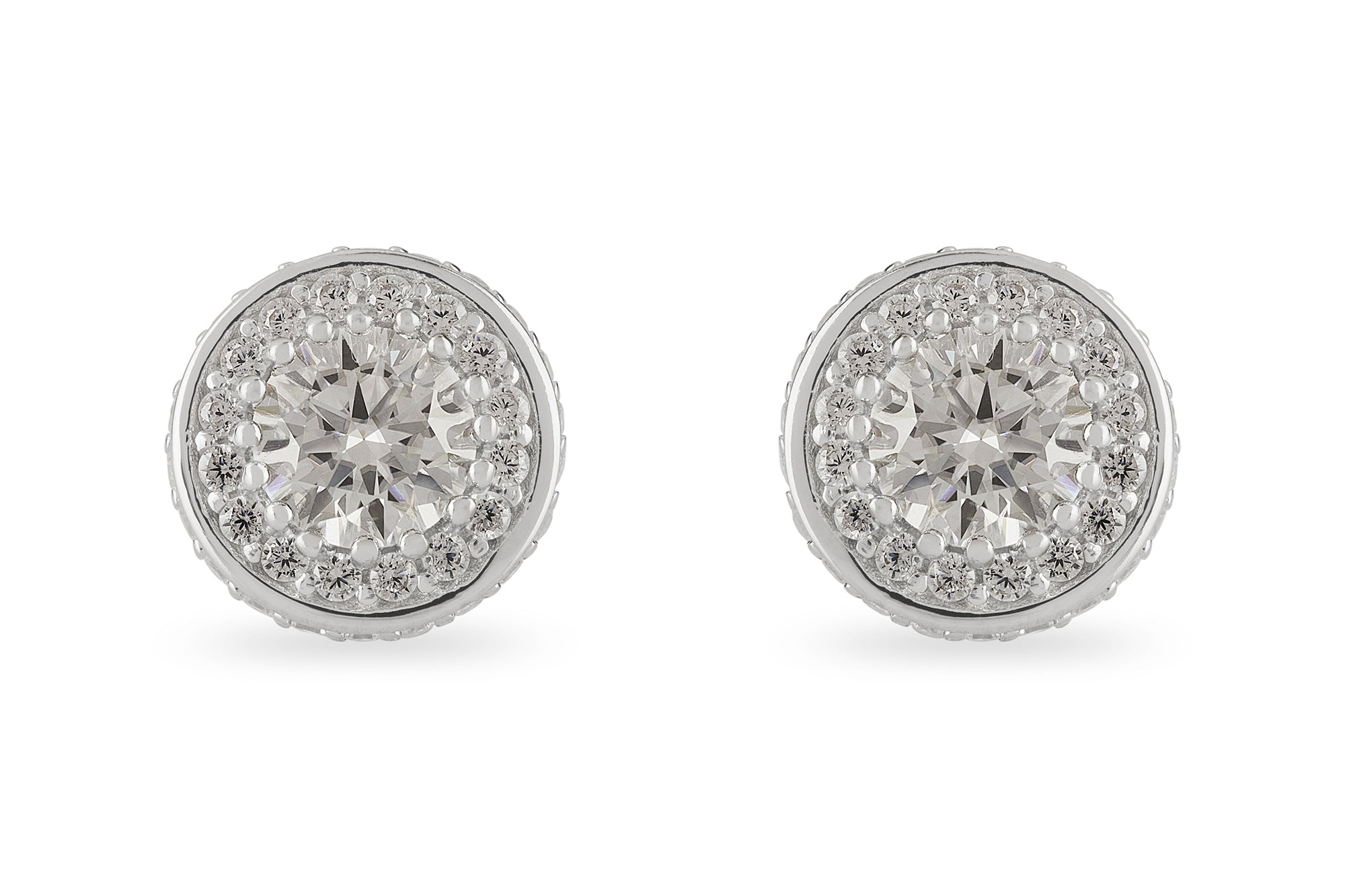 diamond stud earrings