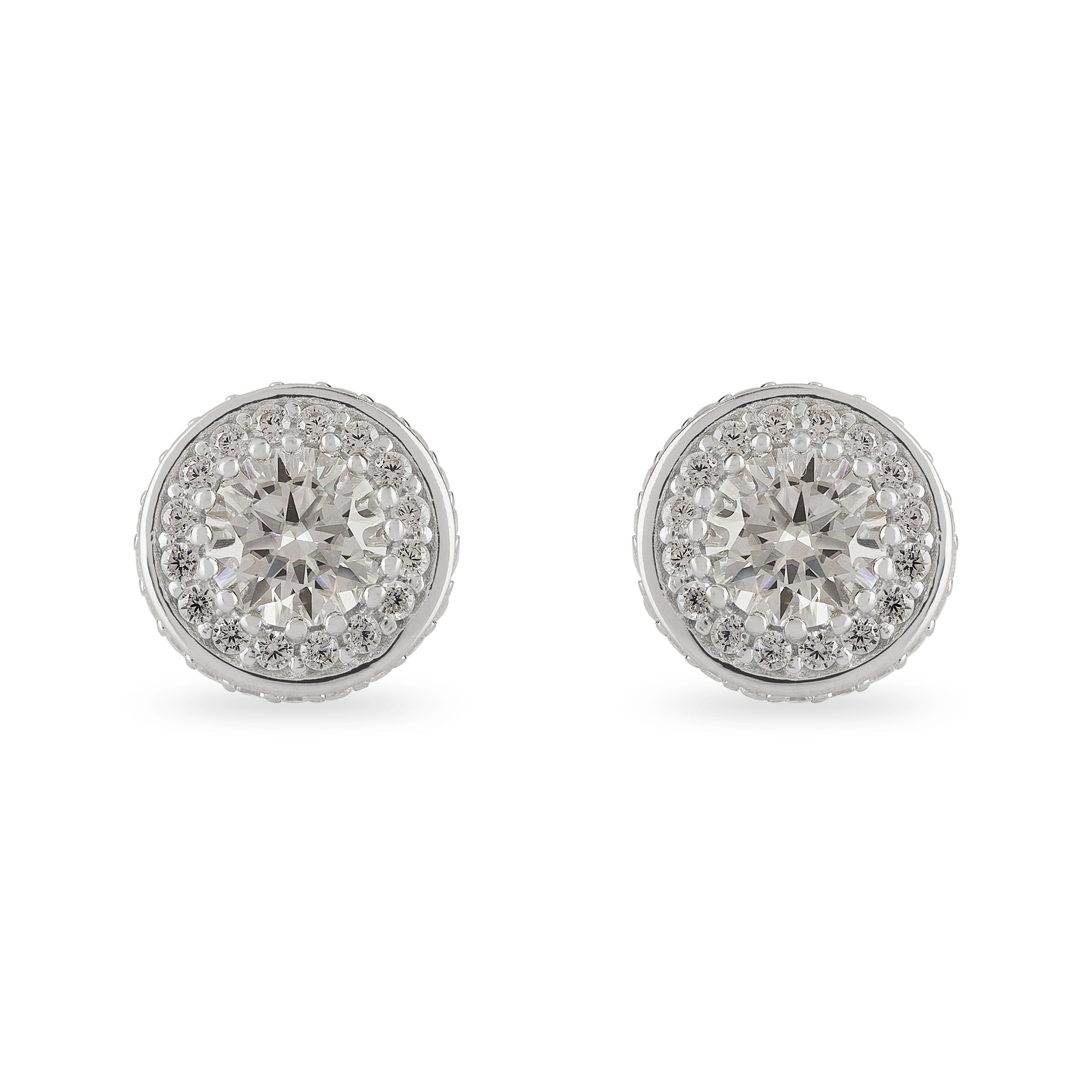 diamond stud earrings