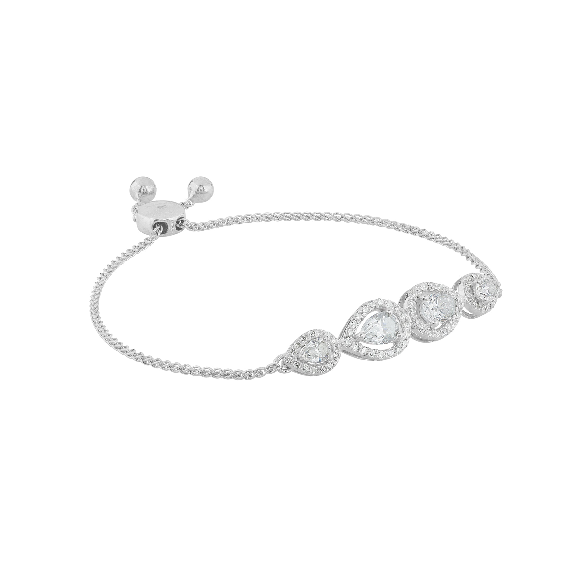 adjustable bracelet silver