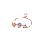 Best Adjustable Moissanite Bracelet Price Online India - Anemoii