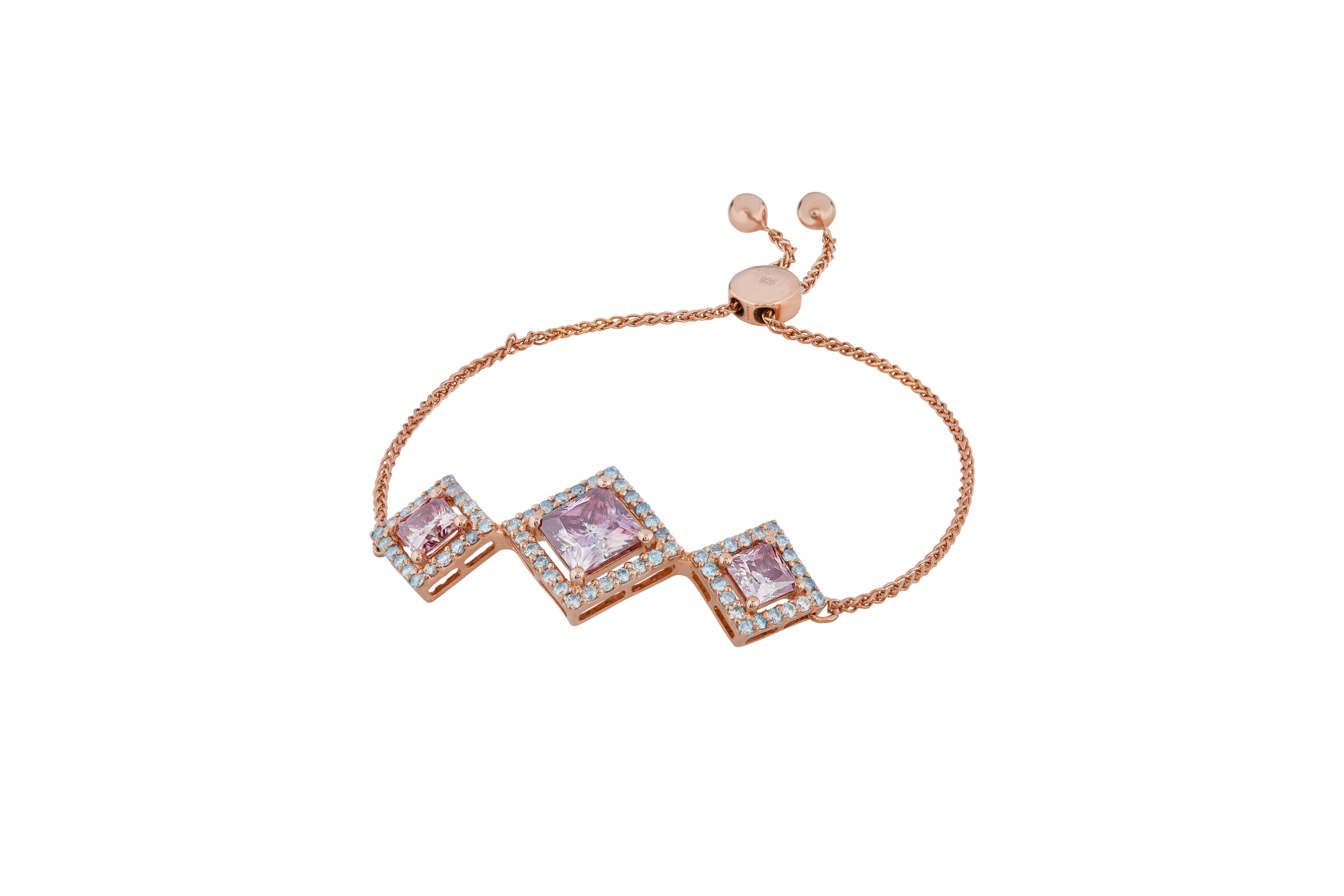Best Adjustable Moissanite Bracelet Price Online India - Anemoii