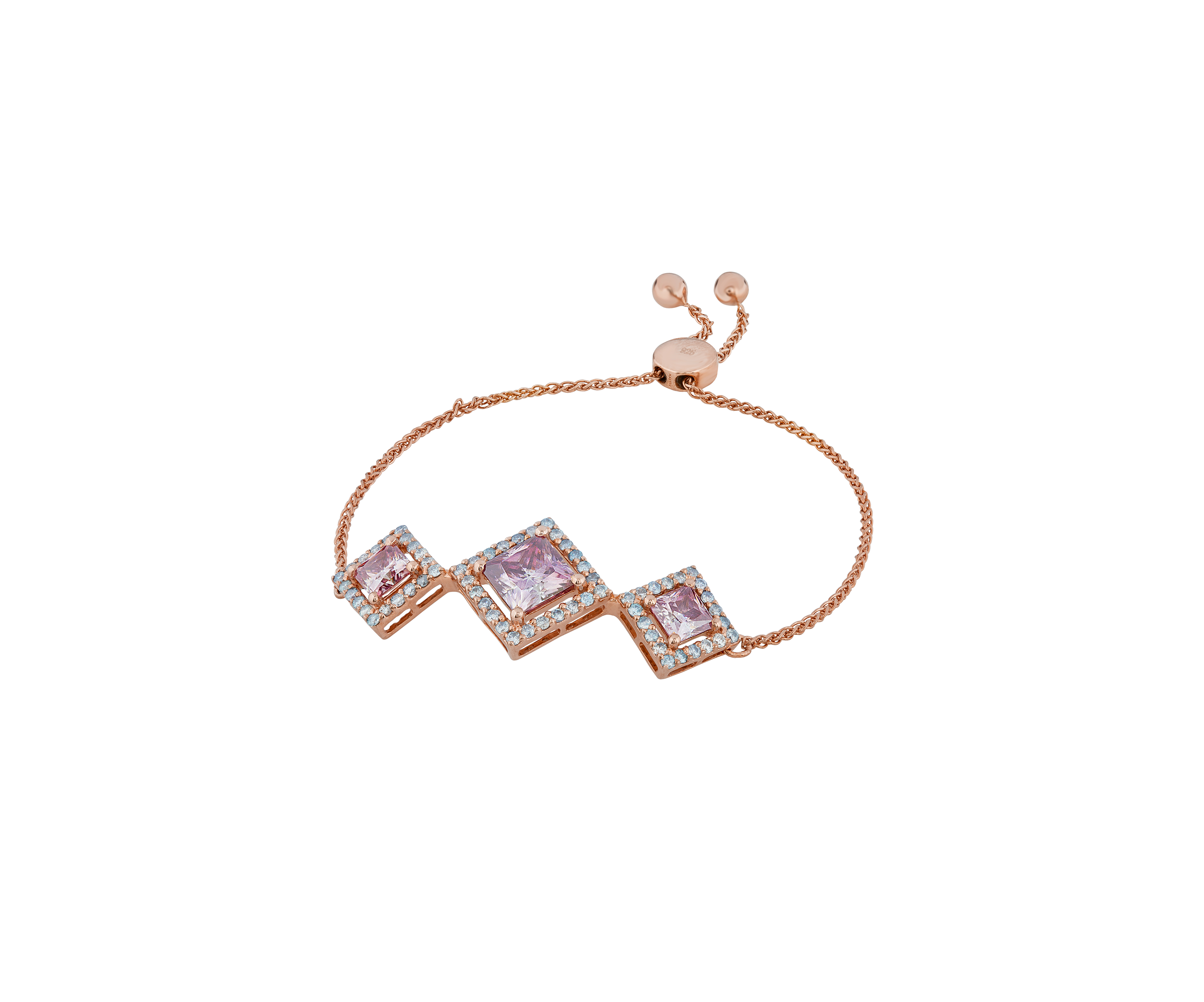 Best Adjustable Moissanite Bracelet Price Online India - Anemoii