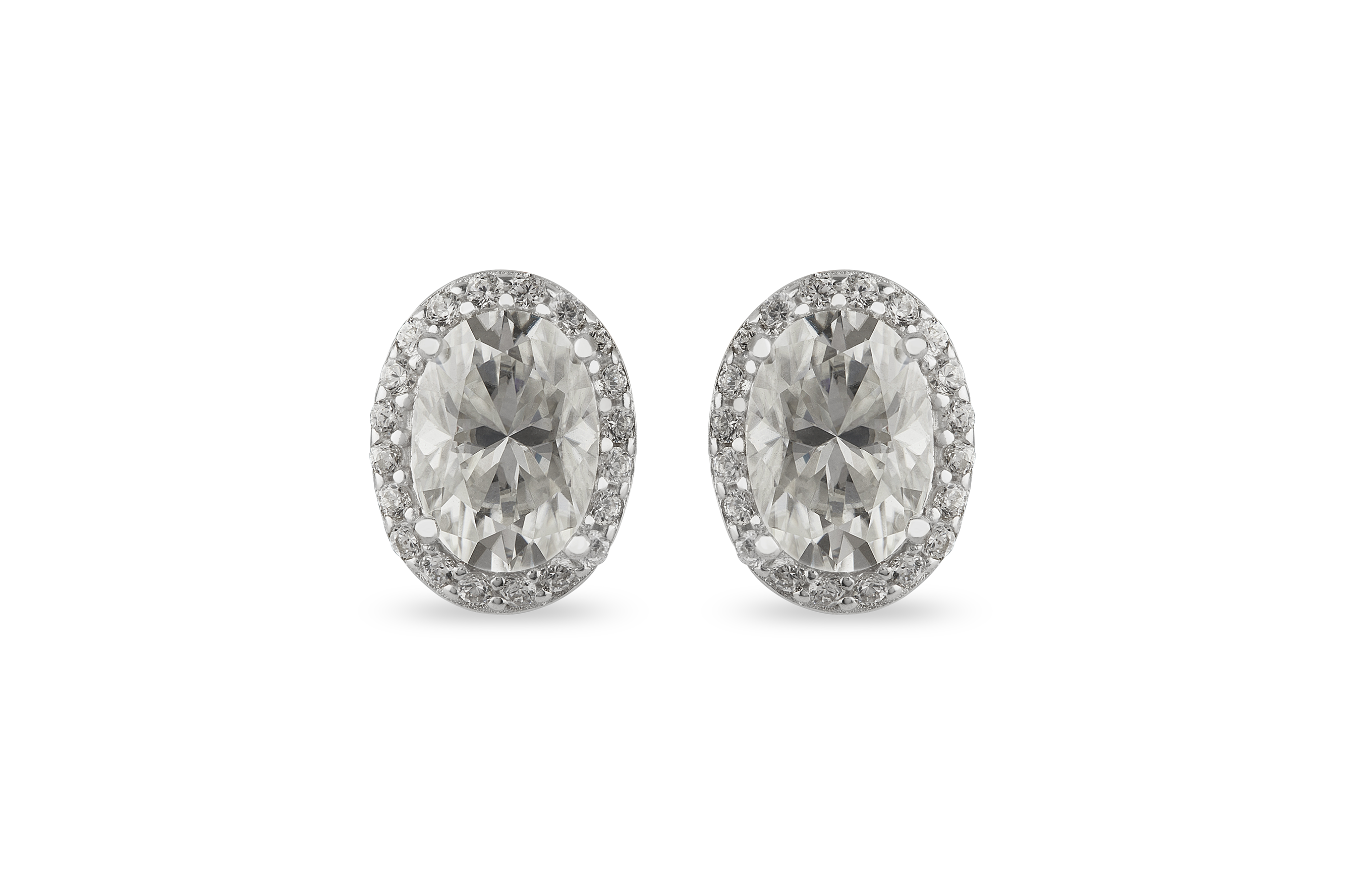Moissanite Stud Earrings