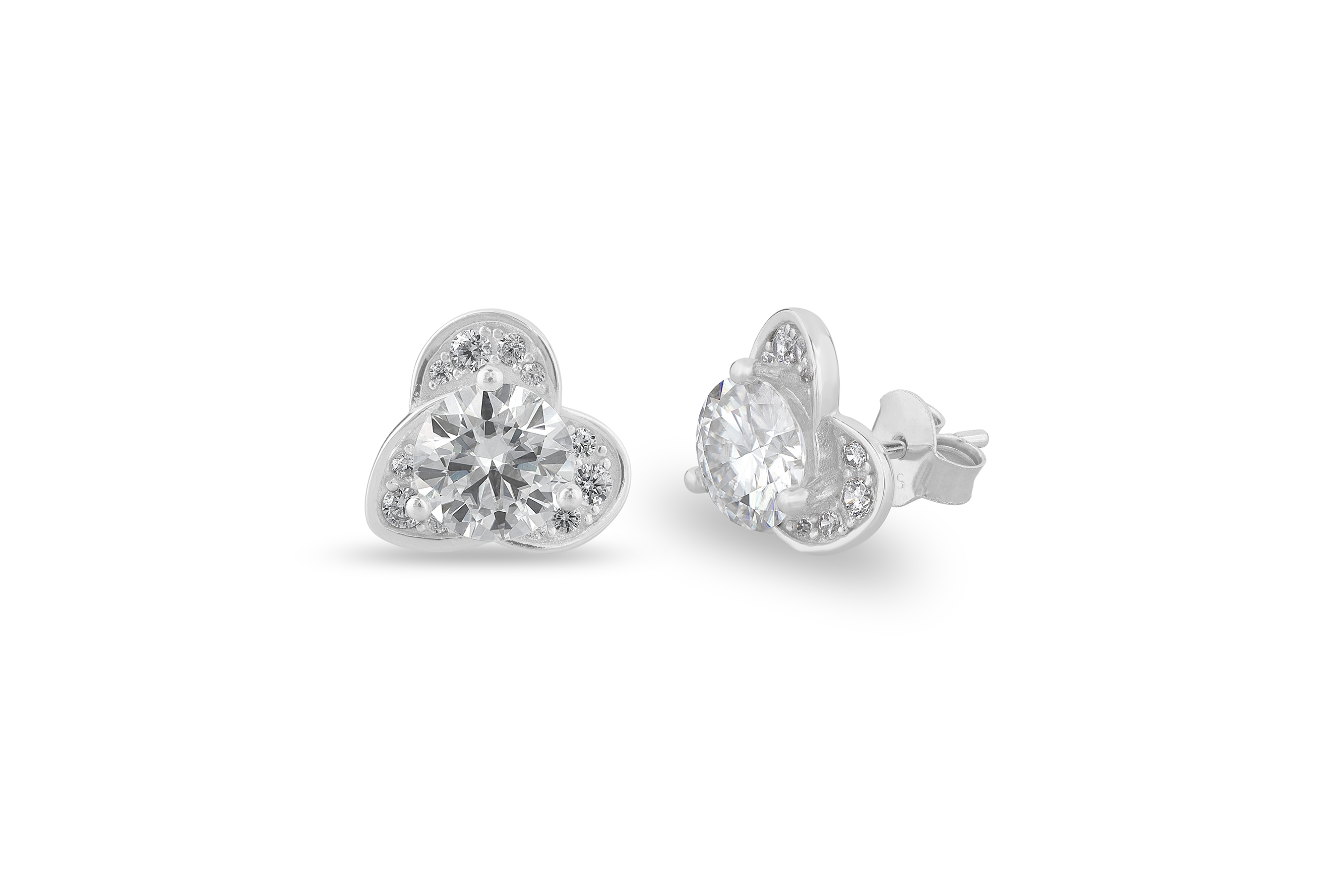 Moissanite Stud Earrings