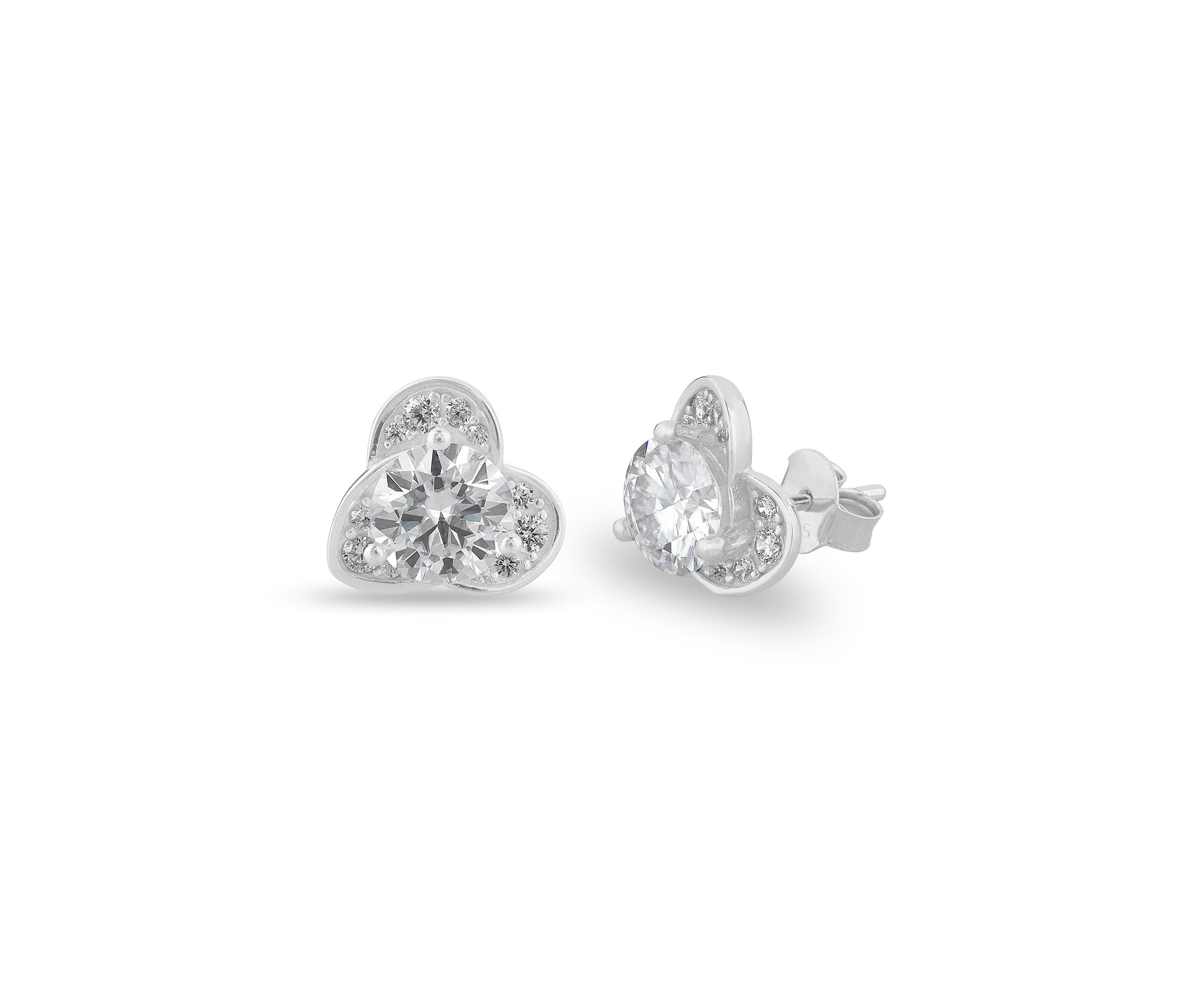 Moissanite Stud Earrings