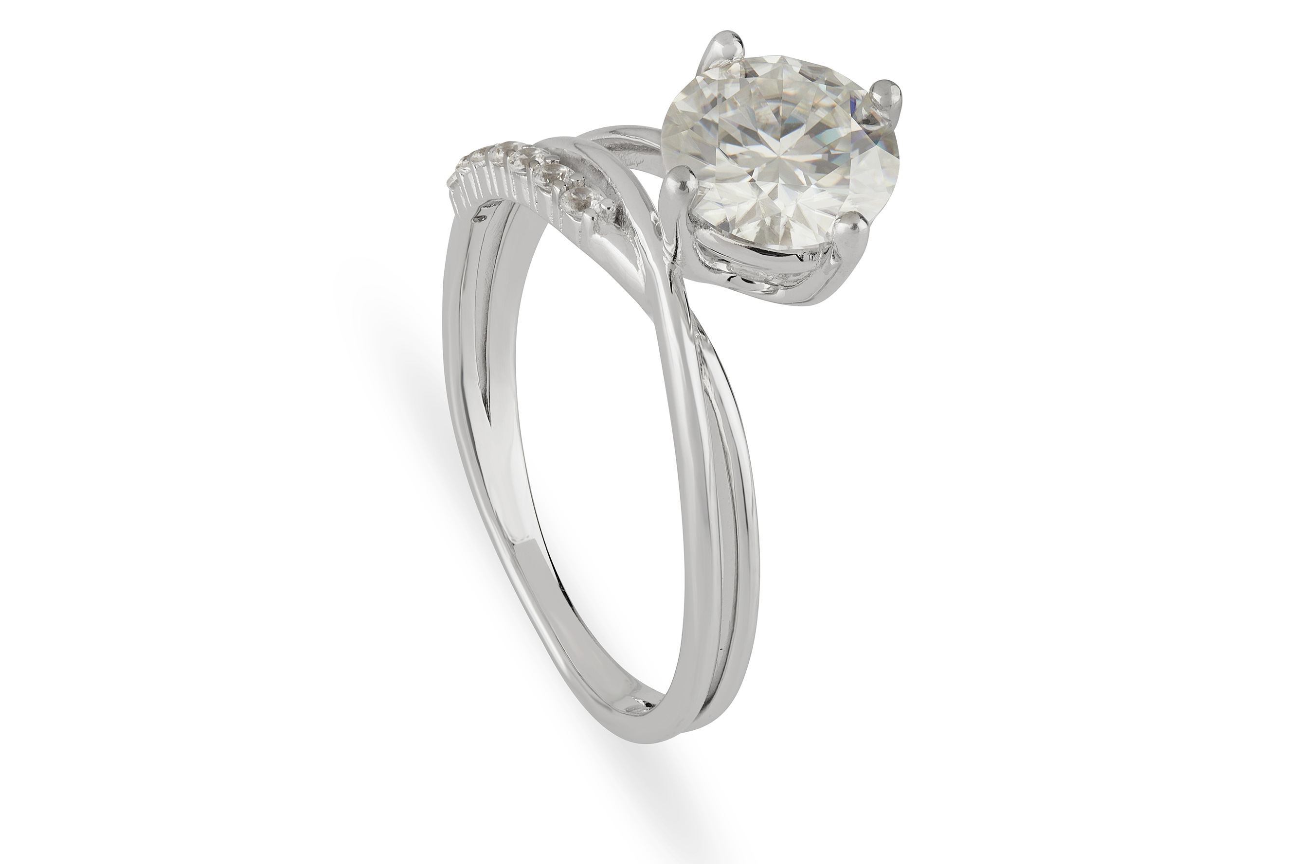 moissanite diamond rings