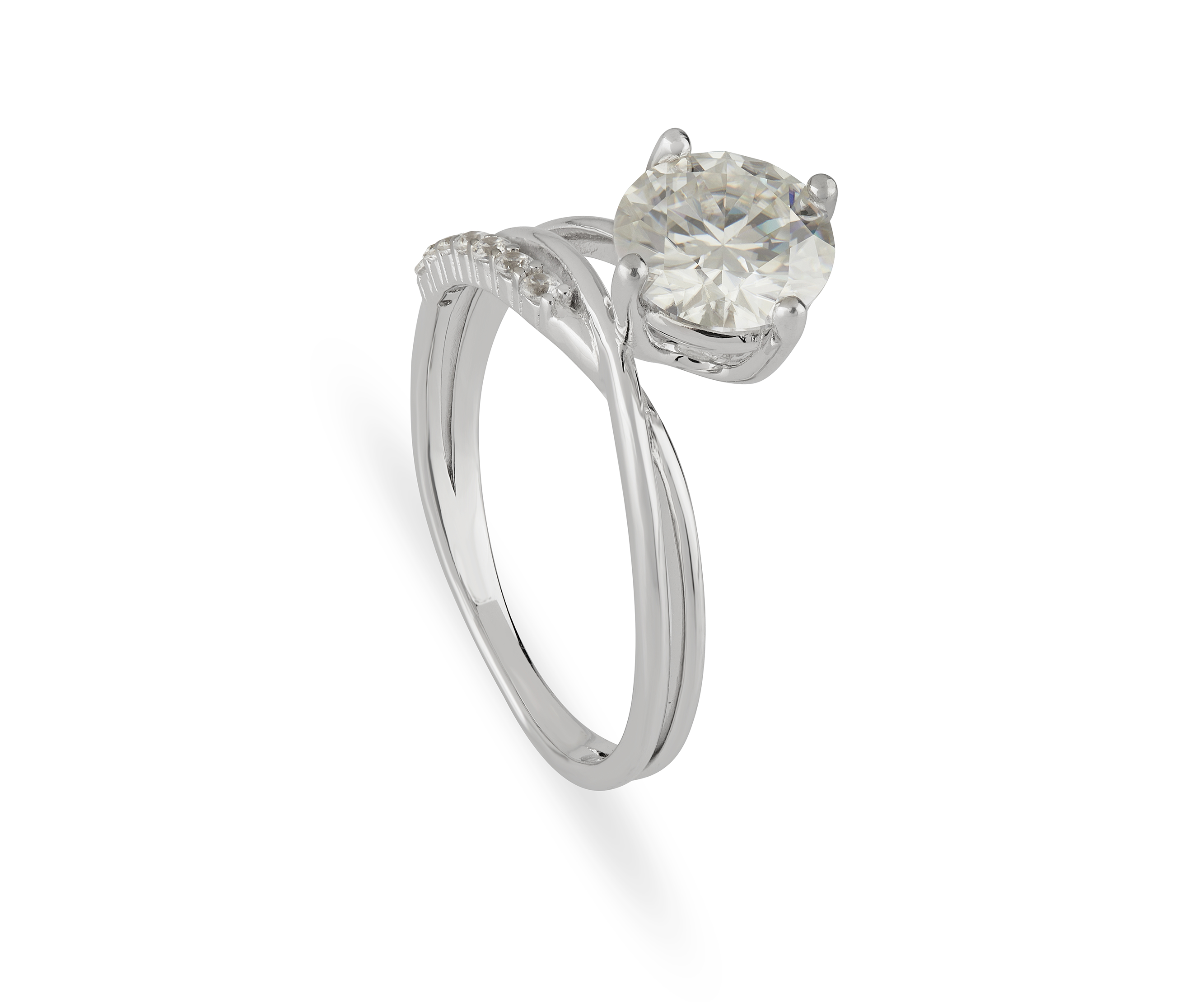 moissanite diamond rings