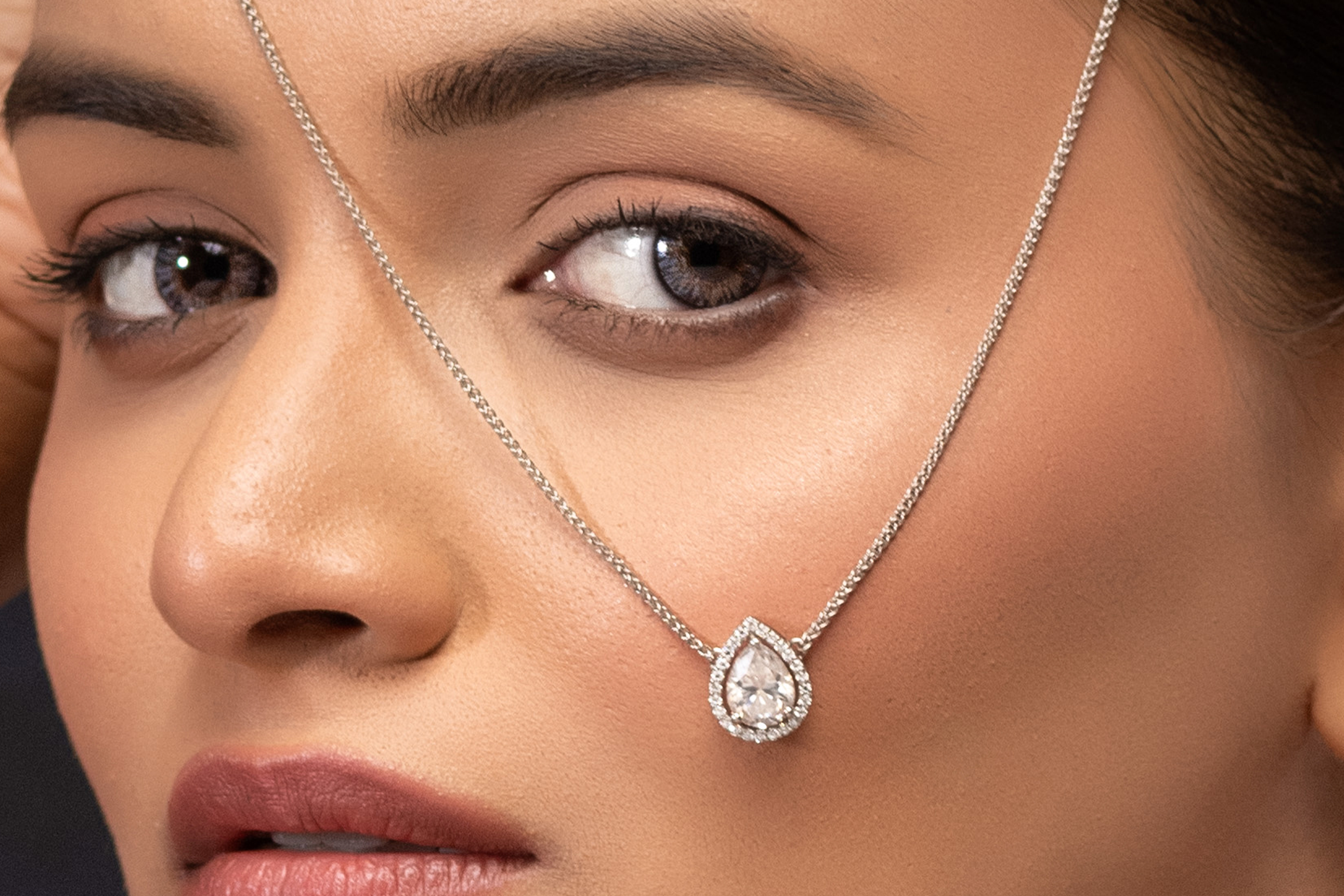 Zodiac Moissanite Pendant with Sterling Silver Chain