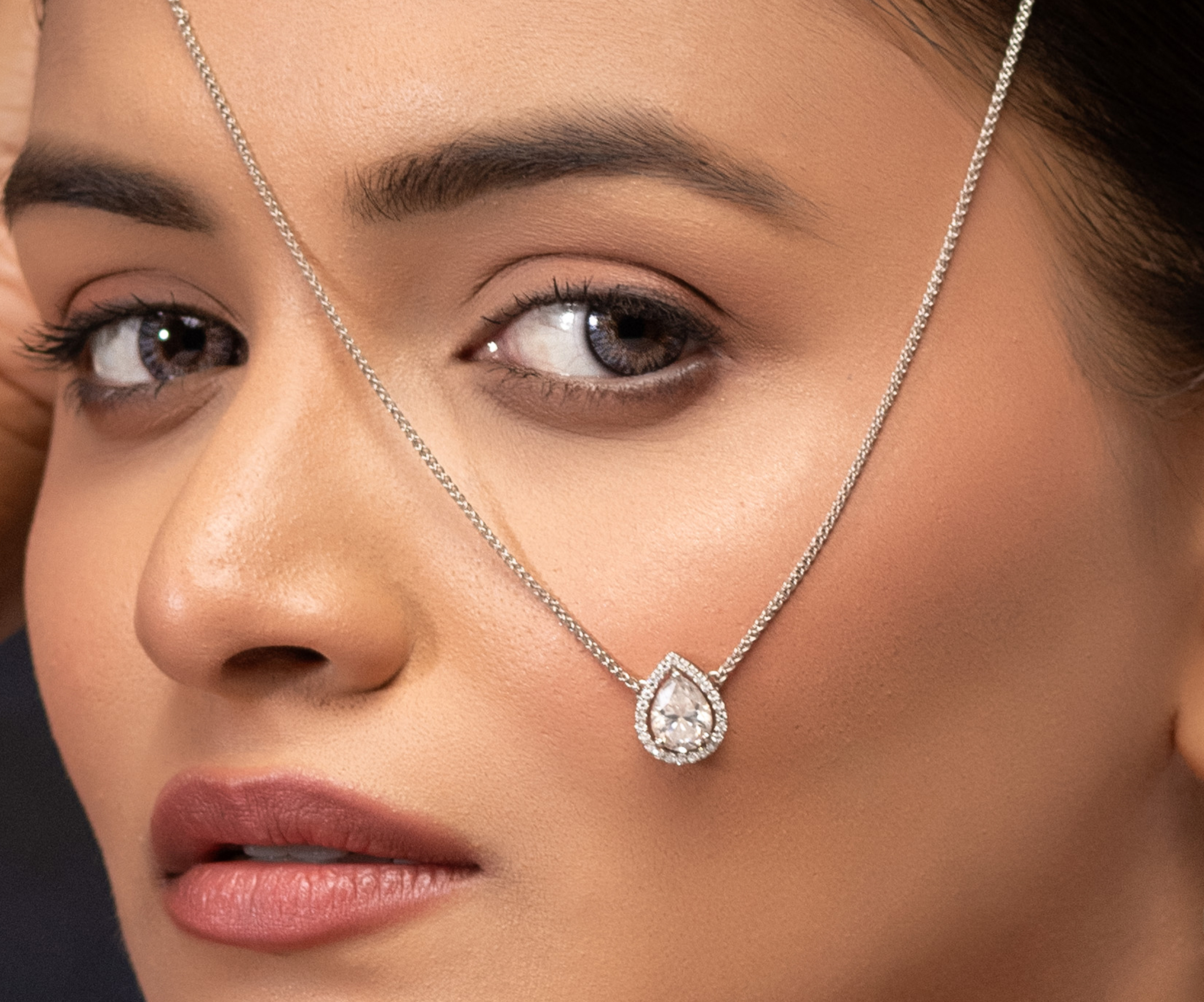 Zodiac Moissanite Pendant with Sterling Silver Chain