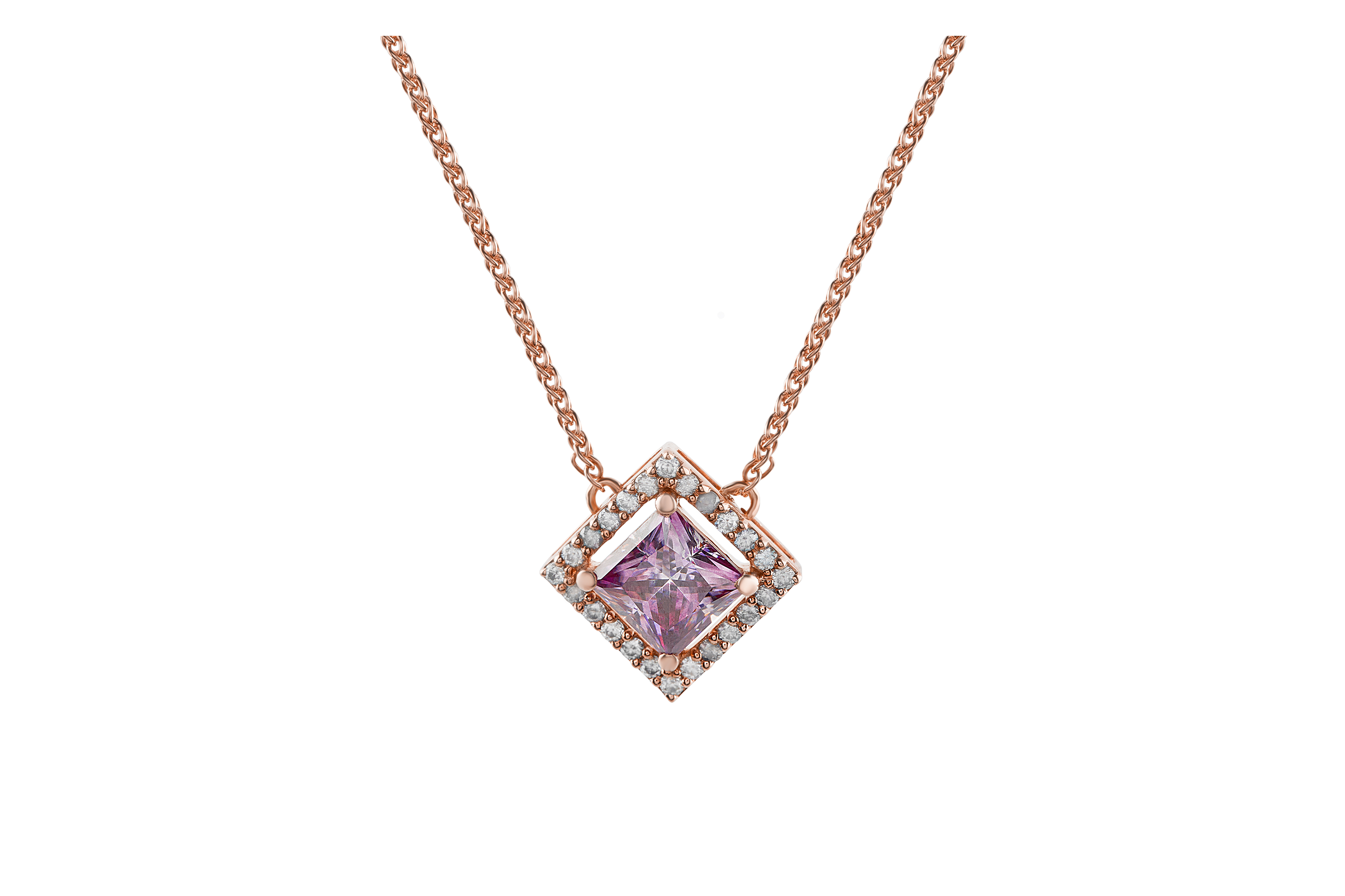 moissanite necklace