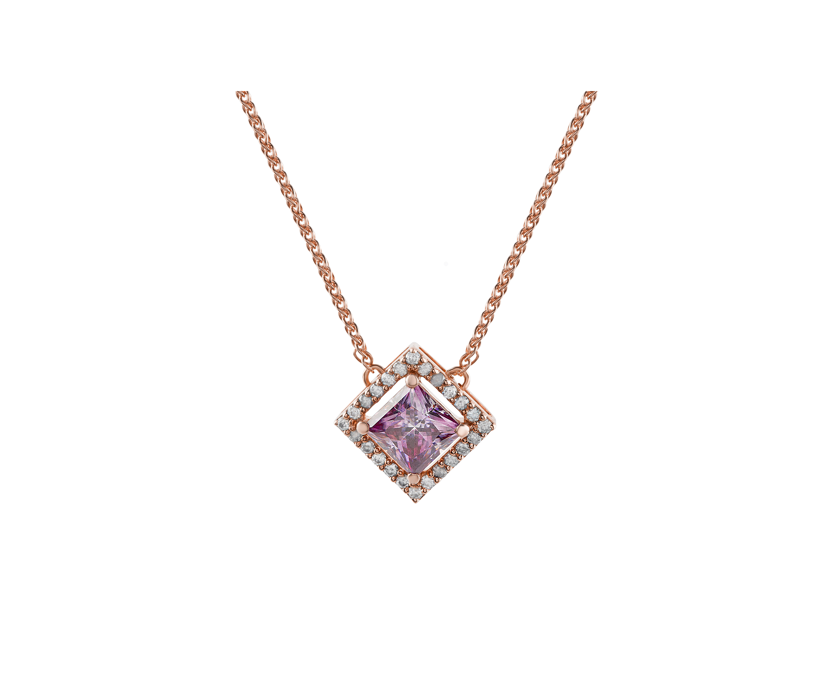 moissanite necklace