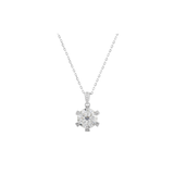 Women pendant with sterling silver chain