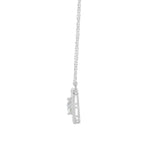 symmetric pendant silver