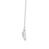 symmetric pendant silver