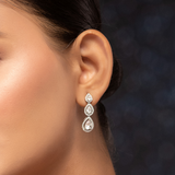 diamond drop earrings