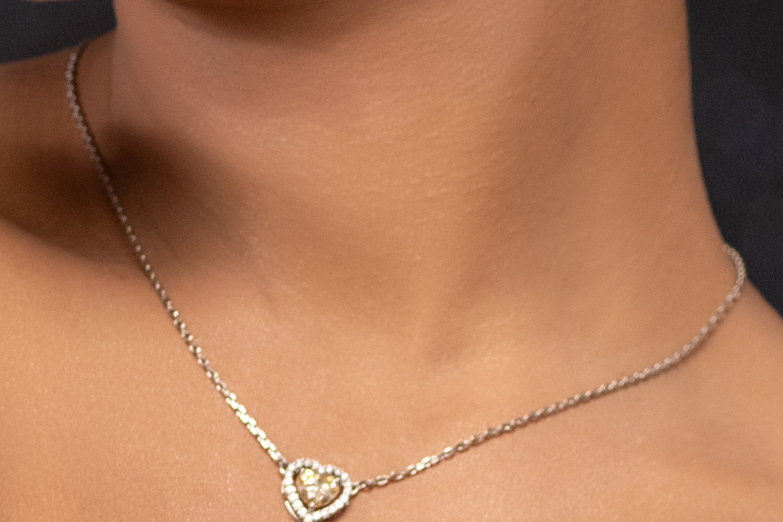 moissanite necklace set