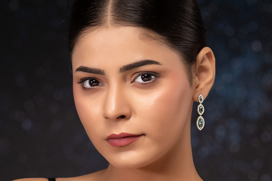 marquise earring dangle