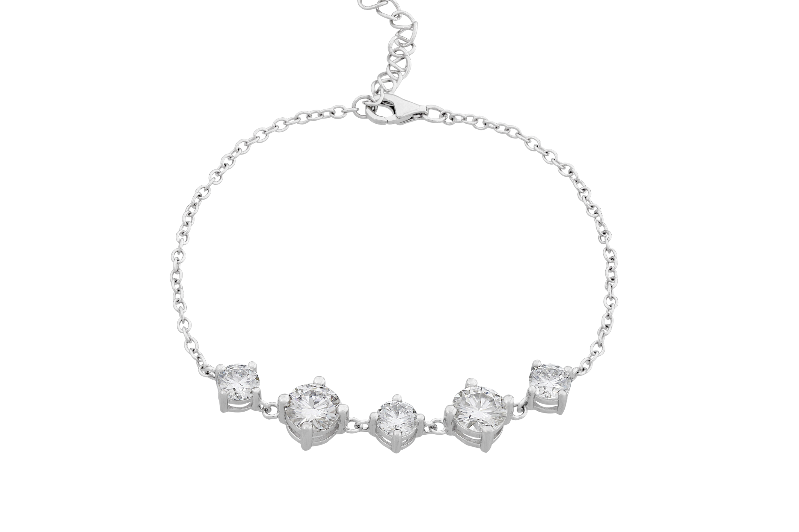 best adjustable moissanite bracelet
