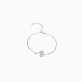 Twinkle Moissanite Bracelet in Sterling Silver
