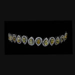 Exquisite Pear Shaped Moissanite Bracelet