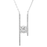 silver moissanite jewellery