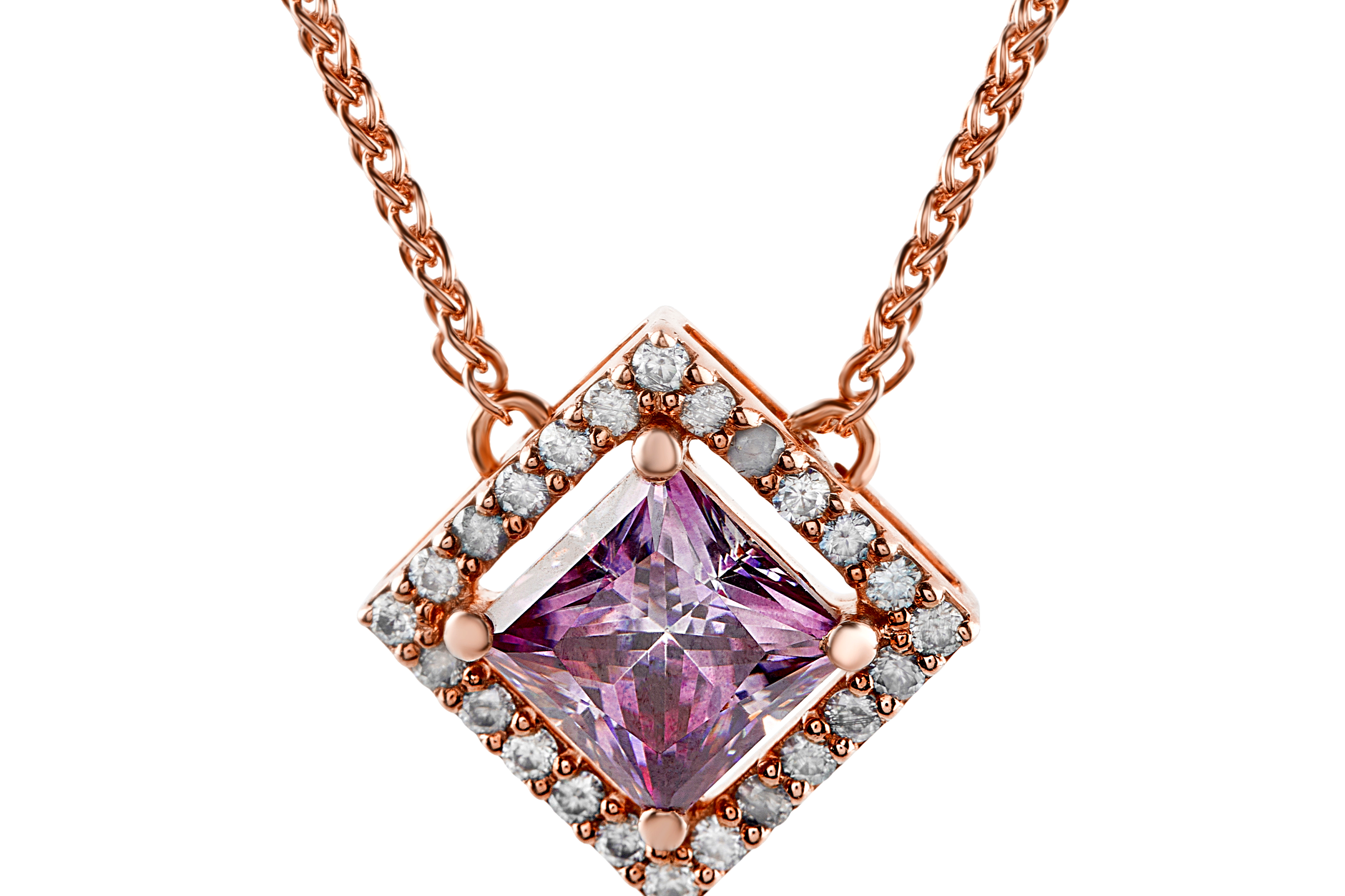 moissanite necklace set
