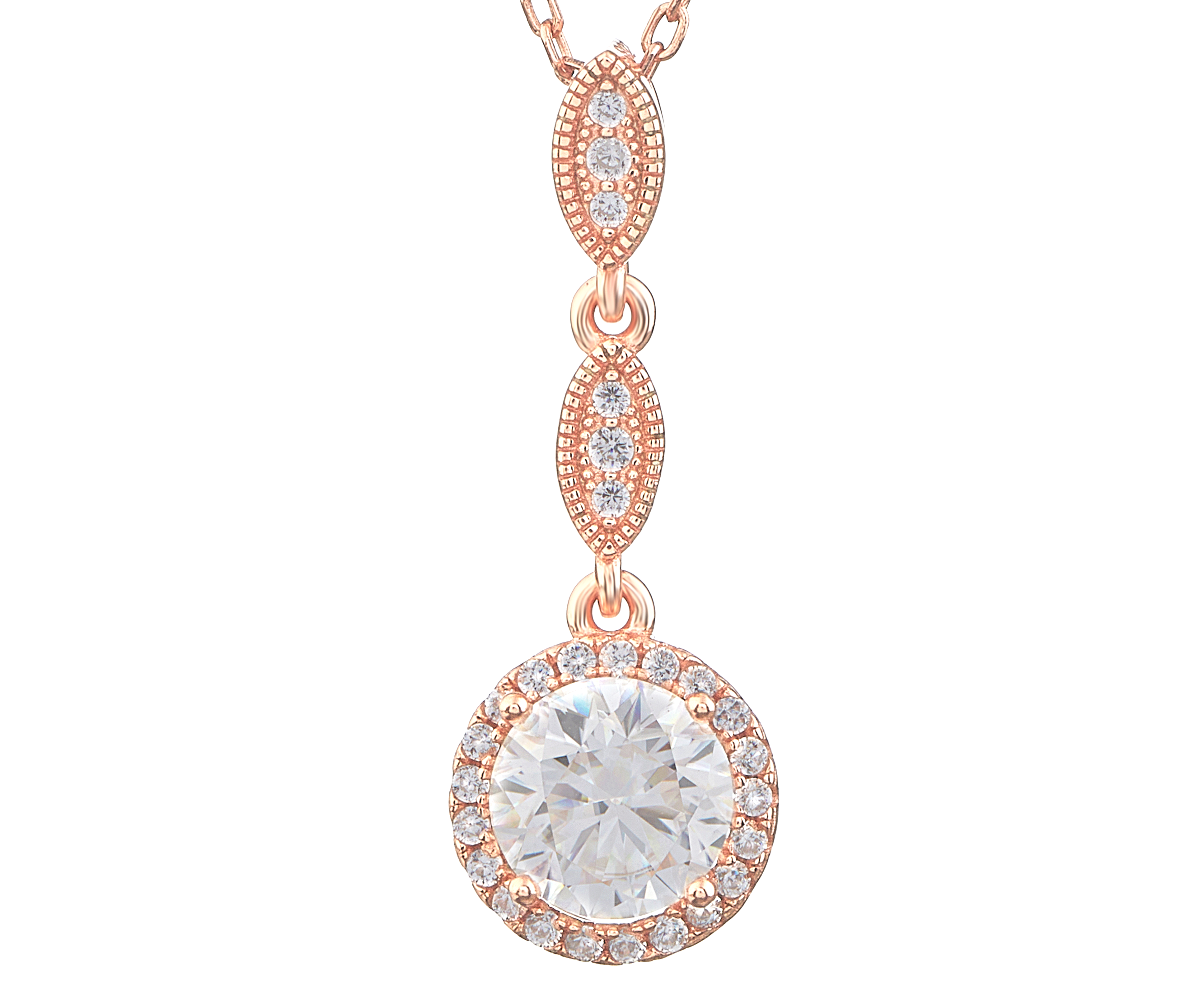 moissanite custom pendant