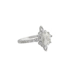 moissanite diamond ring