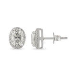 women moissanite stud earrings