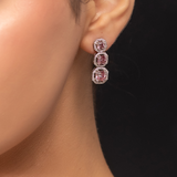 Moissanite Drop Earrings 