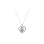 heart moissanite