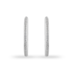 Get Girls Space Diamond Hoop Earrings Online - Anemoii