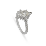 Shop Moissanite Rings India ! Moissanite Diamond Ring - Anemoii