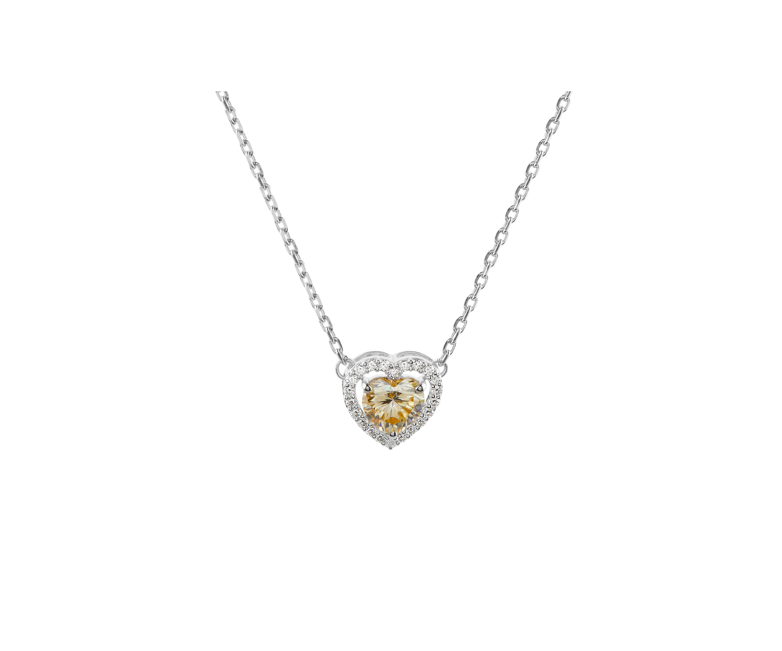 Best moissanite necklace set price India - Anemoii