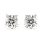 Best Moissanite Silver Stud Earrings Set for Women - Anemoii